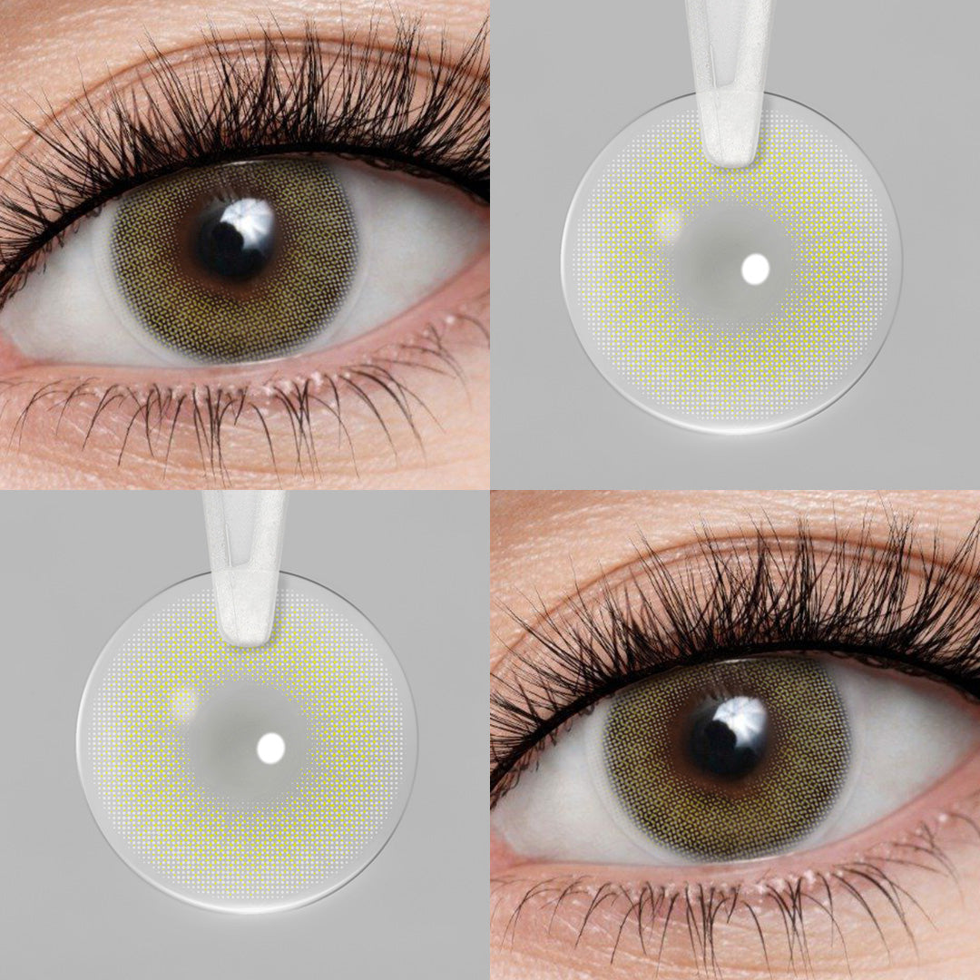 Hidrocor II Sky Gray Coloured Contacts | Yearly