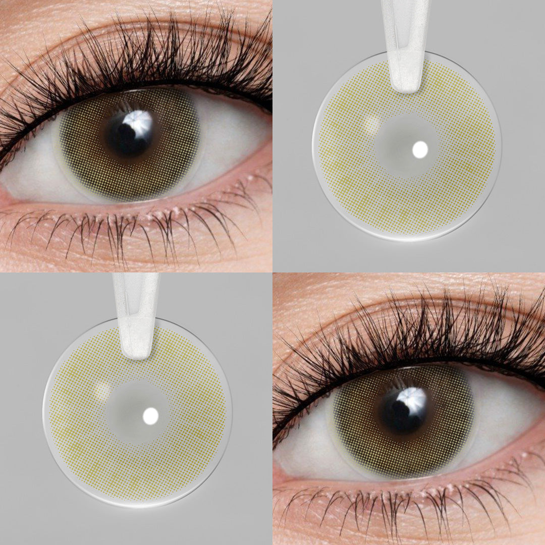Hidrocor II Giallo Yellow Coloured Contacts | Yearly