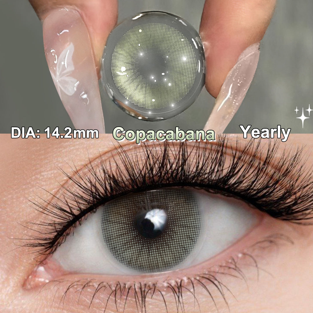 Rio Copacabana Green Coloured Contacts | Yearly