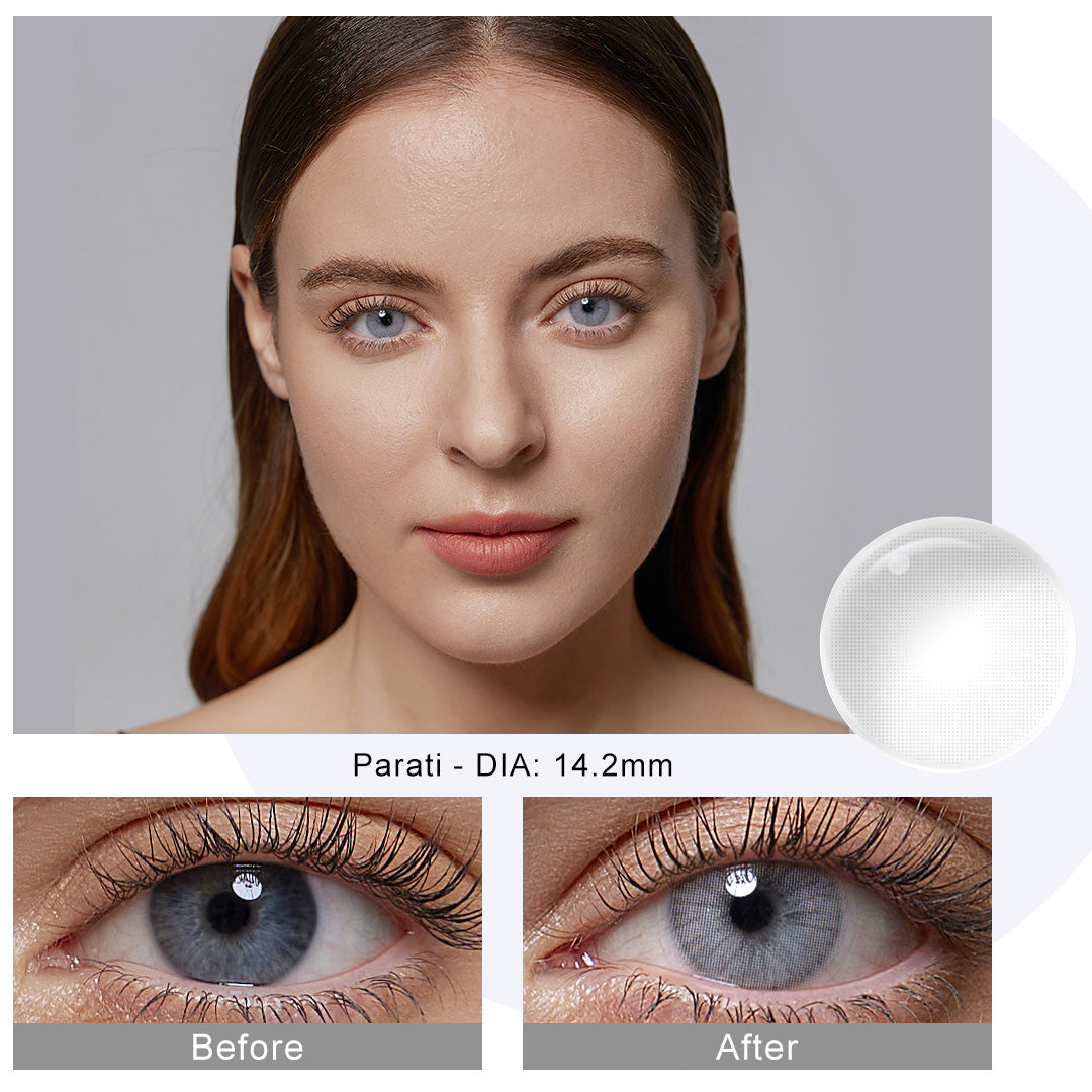 Rio Parati Gray Coloured Contacts | Yearly
