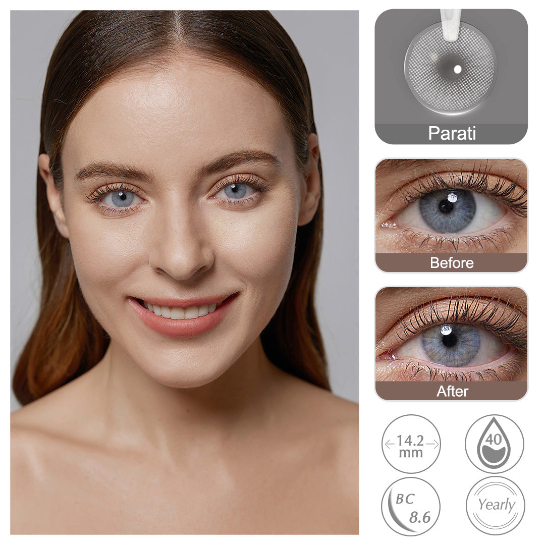 Rio Parati Gray Colored Contacts - Image 2 | Colored Contacts | FreshGo
