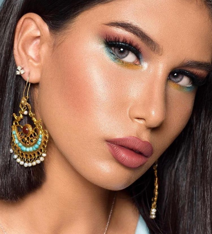 Diamond Glitter Gray Coloured Contacts | Yearly