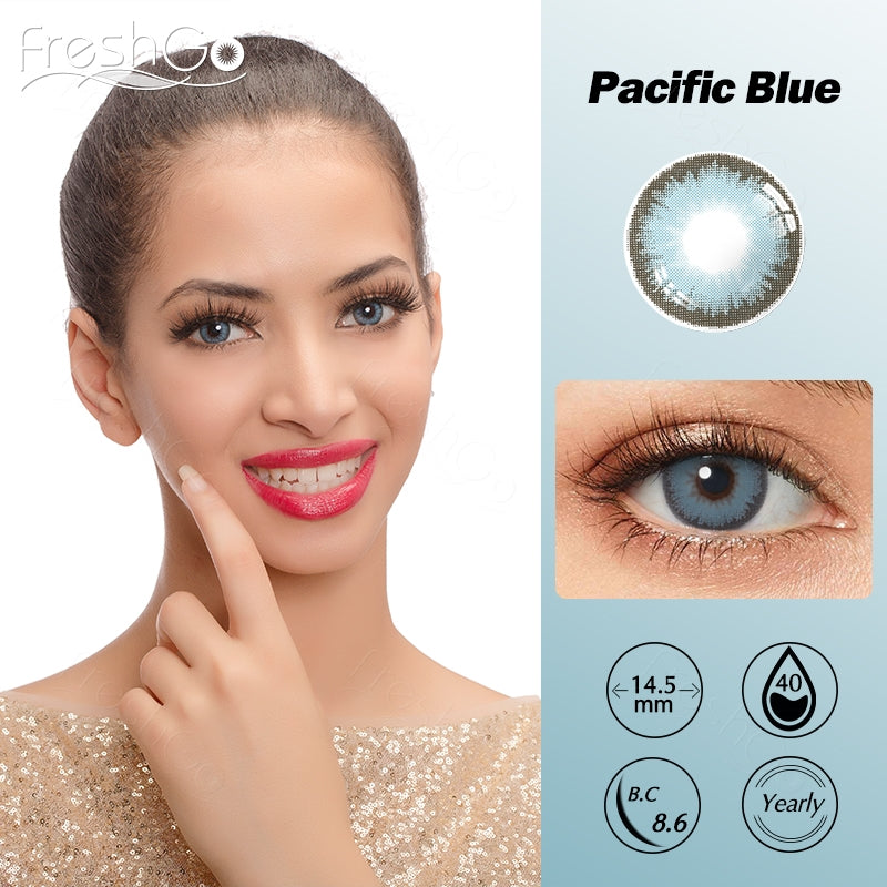 Diamond Coloured Contacts | Yearly (All 7 Shades Access)