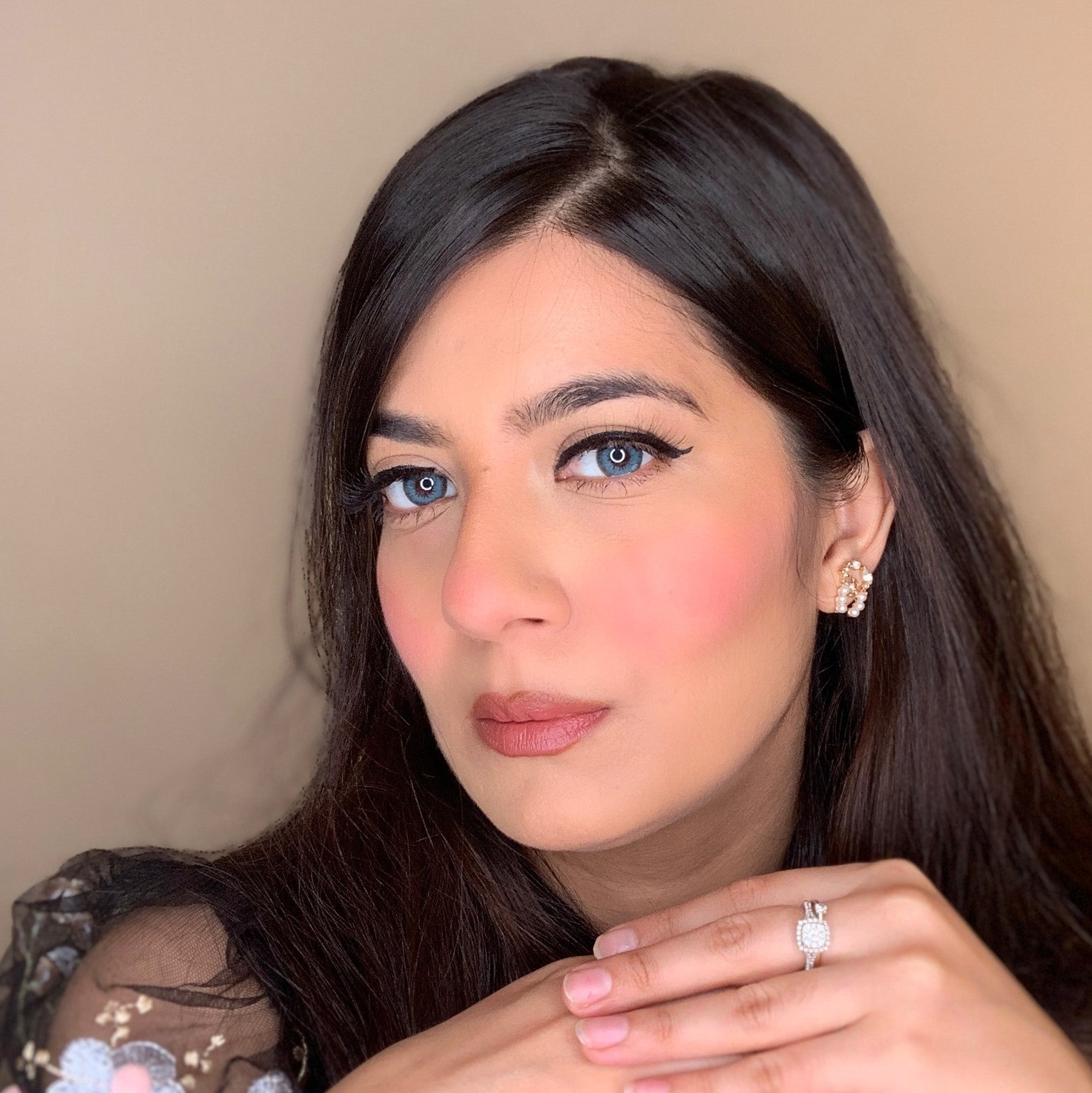 Diamond Pacific Blue Coloured Contacts | Yearly