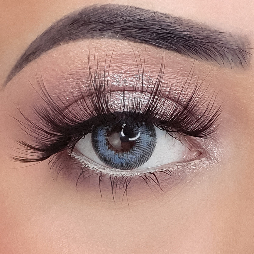 Diamond Pacific Blue Coloured Contacts | Yearly