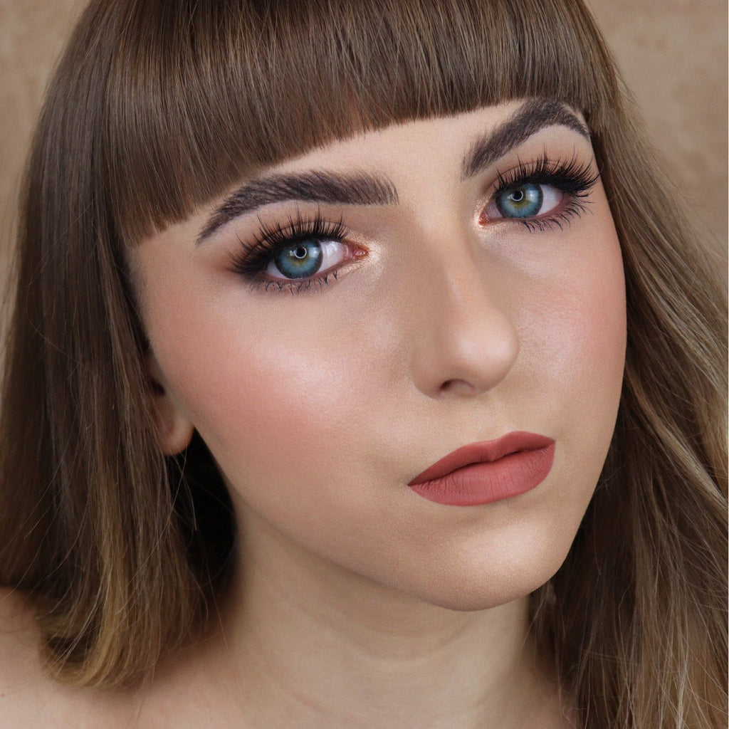 Diamond Pacific Blue Coloured Contacts | Yearly