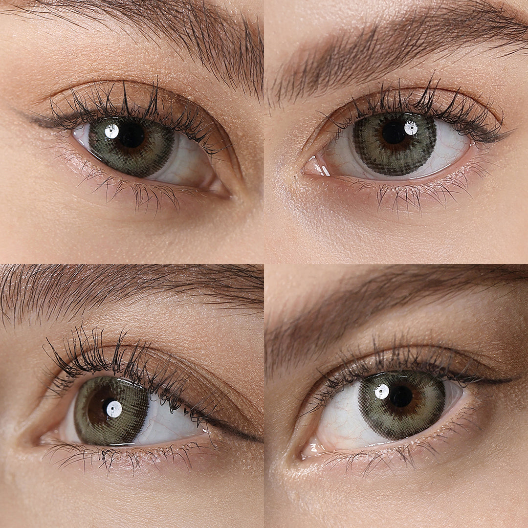 Diamond Gray Green Coloured Contacts | Yearly