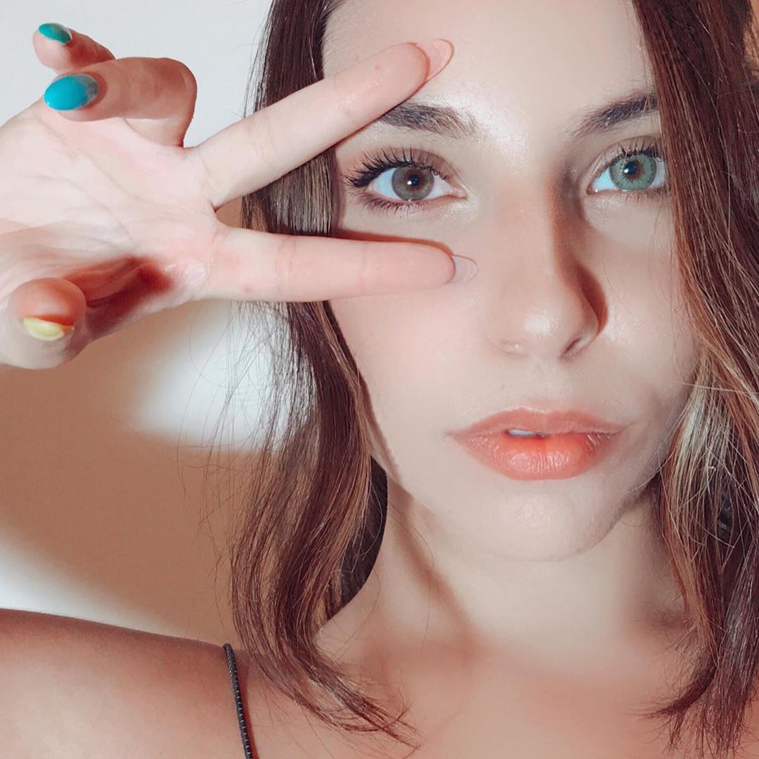 Diamond Gray Green Coloured Contacts | Yearly