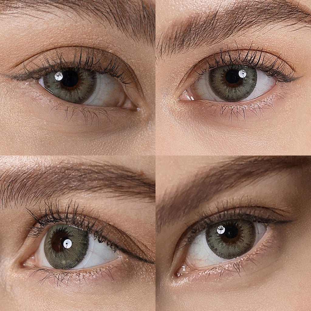Diamond Caribbean Green Coloured Contacts | Yearly