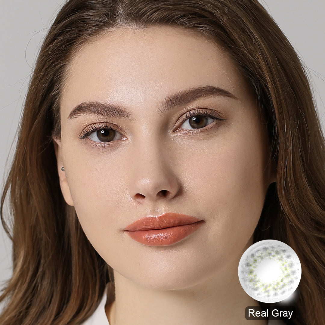 Spanish Real Gray Coloured Contacts | Yearly