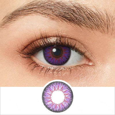 Nonno Violet Purple Colored Contacts (U.S. Stock)