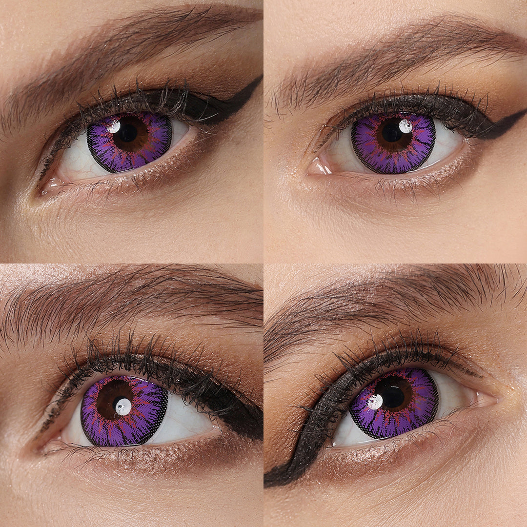 Nonno Violet Purple Coloured Contacts | Yearly
