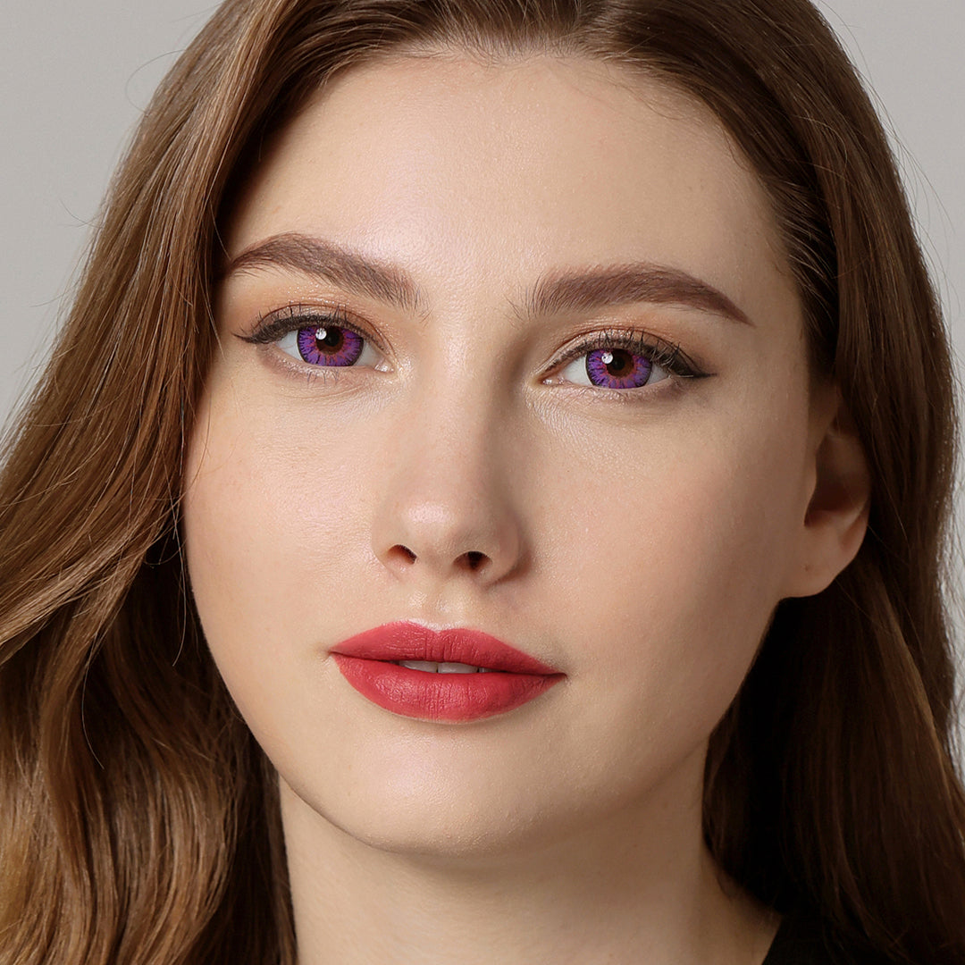 Nonno Violet Purple Coloured Contacts | Yearly