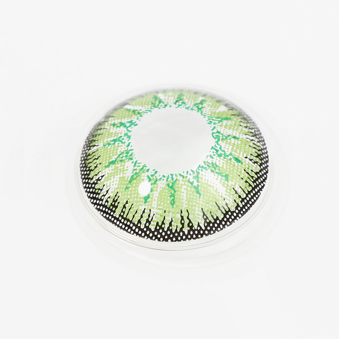 Nonno Forest Green Coloured Contacts | Yearly