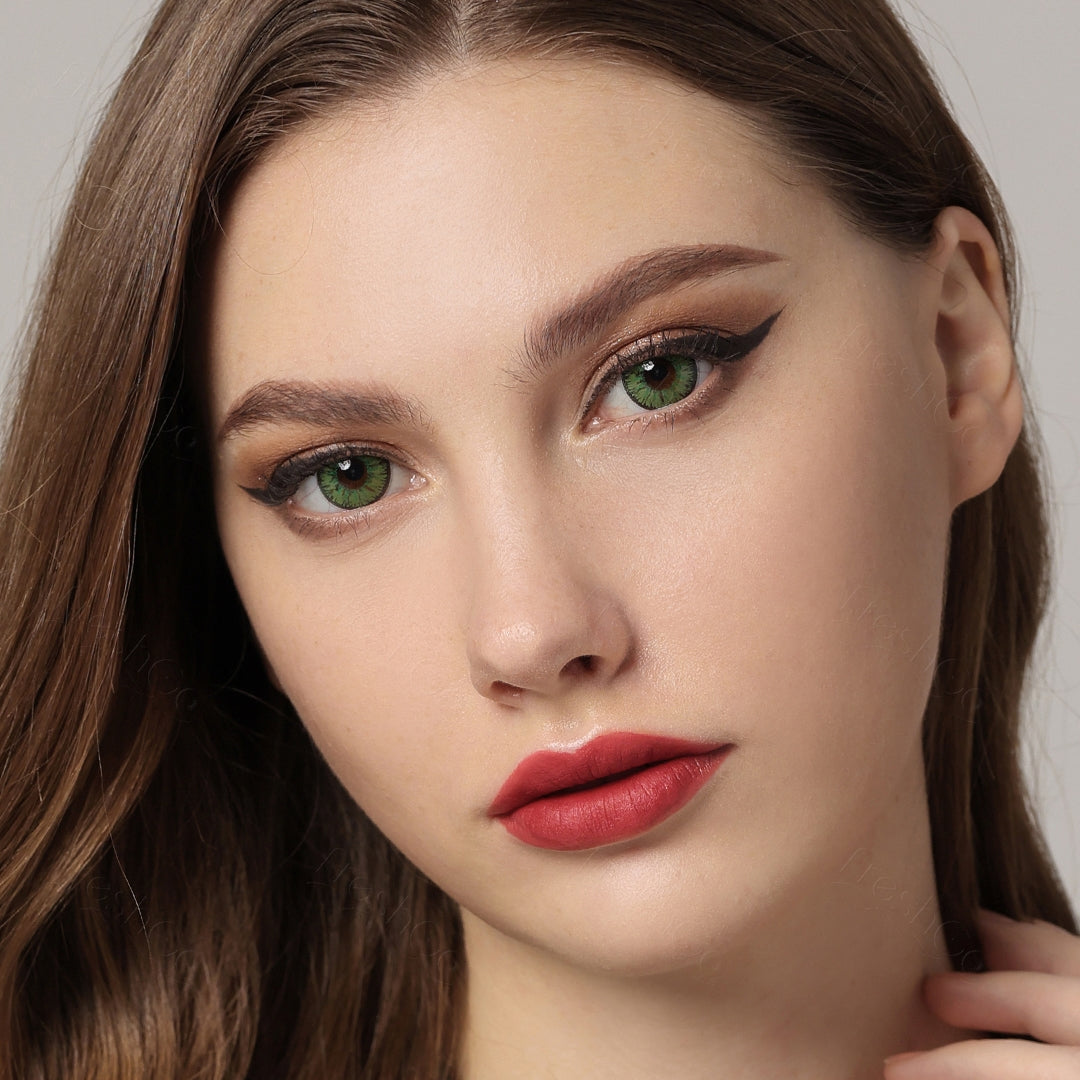 Nonno Forest Green Colored Contacts - Image 4 | Colored Contacts | FreshGo