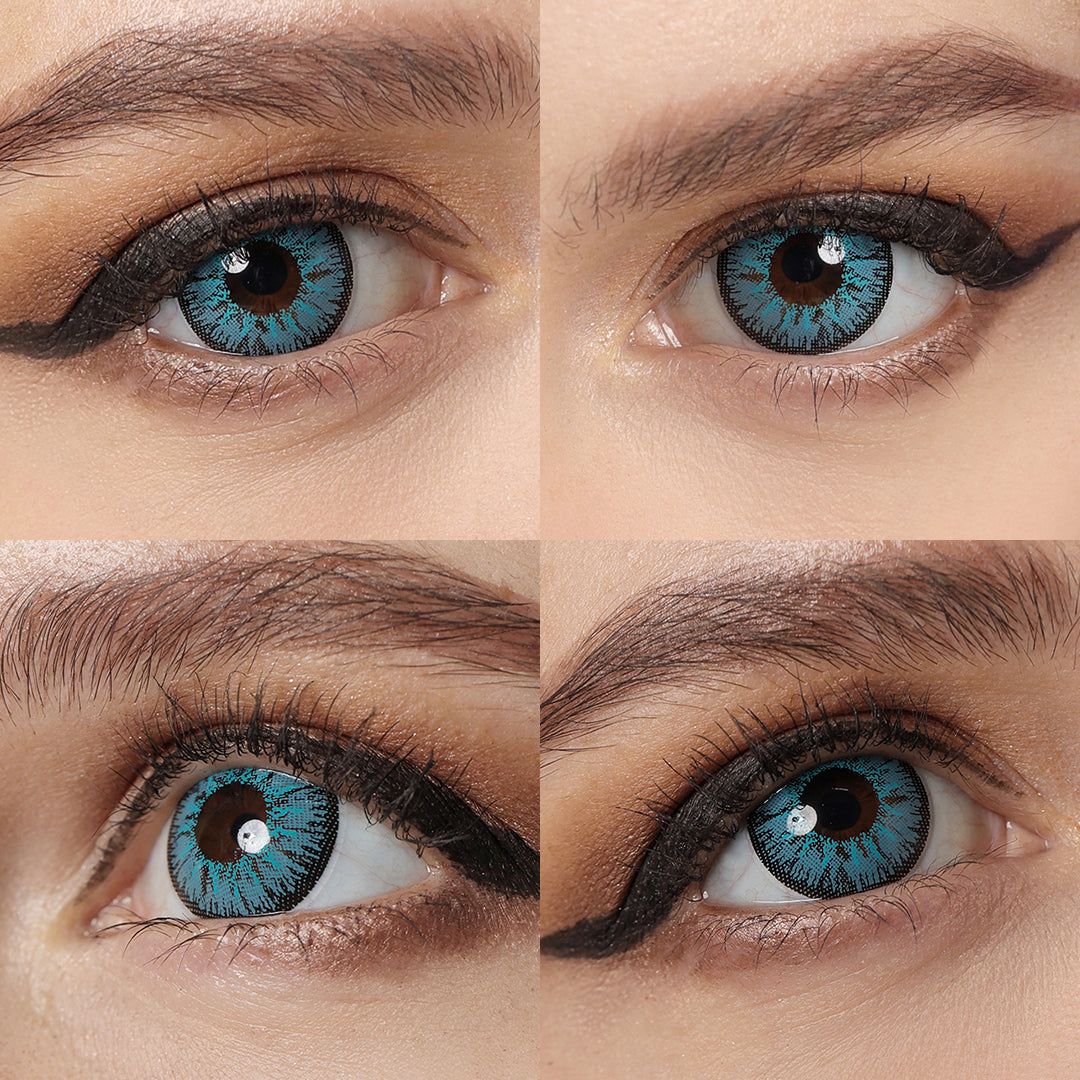 Nonno Polar Blue Coloured Contacts | Yearly