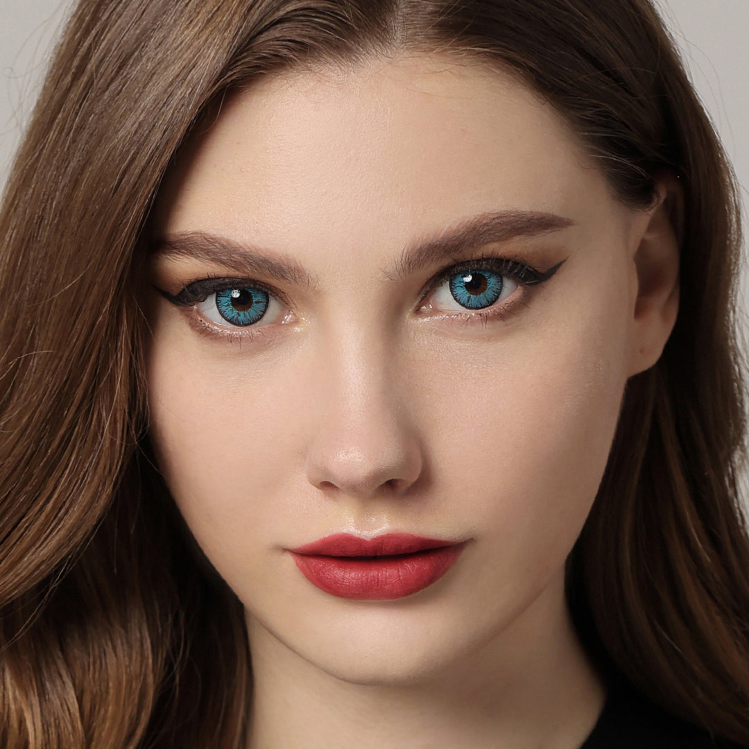 Nonno Polar Blue Coloured Contacts | Yearly