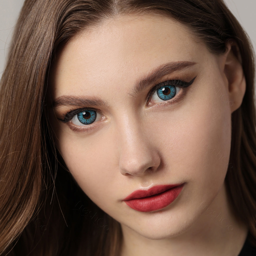 Nonno Polar Blue Colored Contacts - Image 4 | Colored Contacts | FreshGo