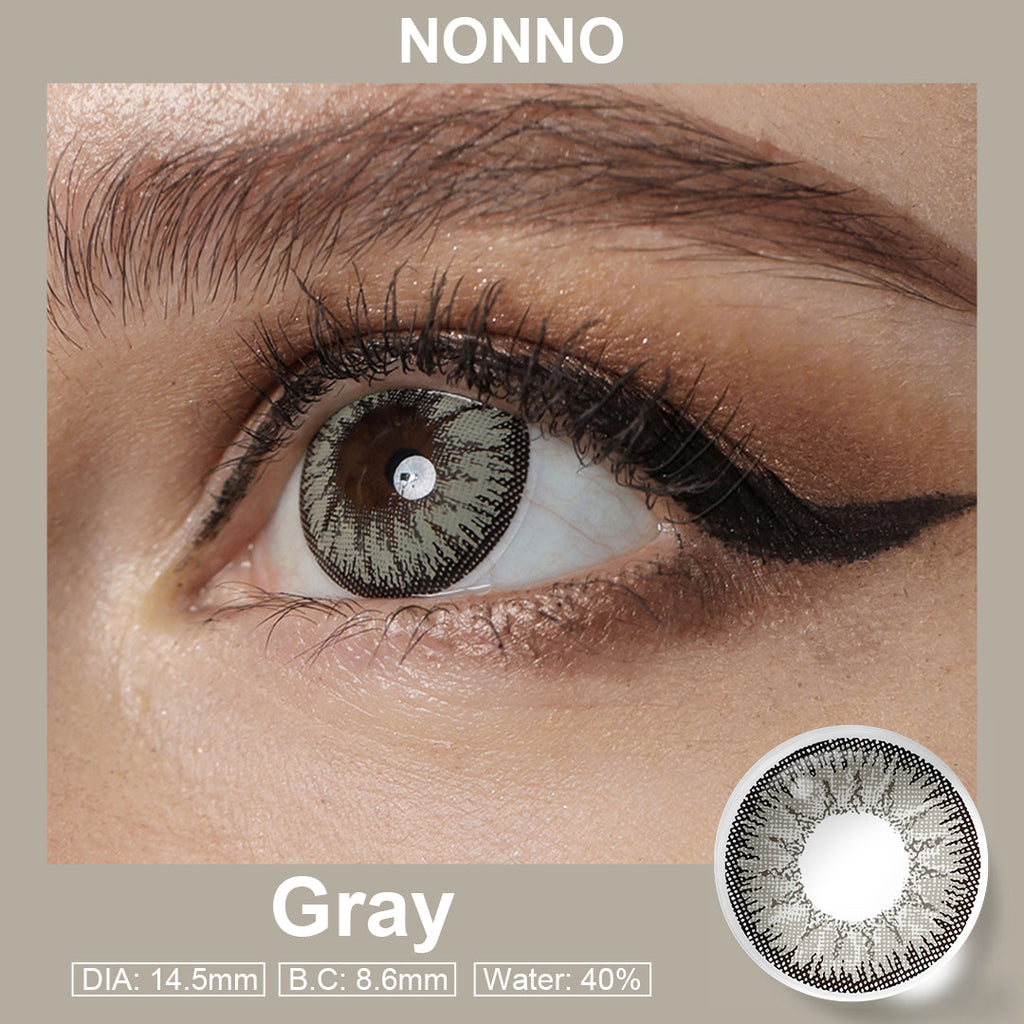 Nonno Galaxy Gray Coloured Contacts | Yearly