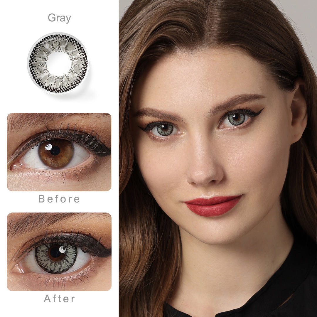 Nonno Galaxy Gray Coloured Contacts | Yearly