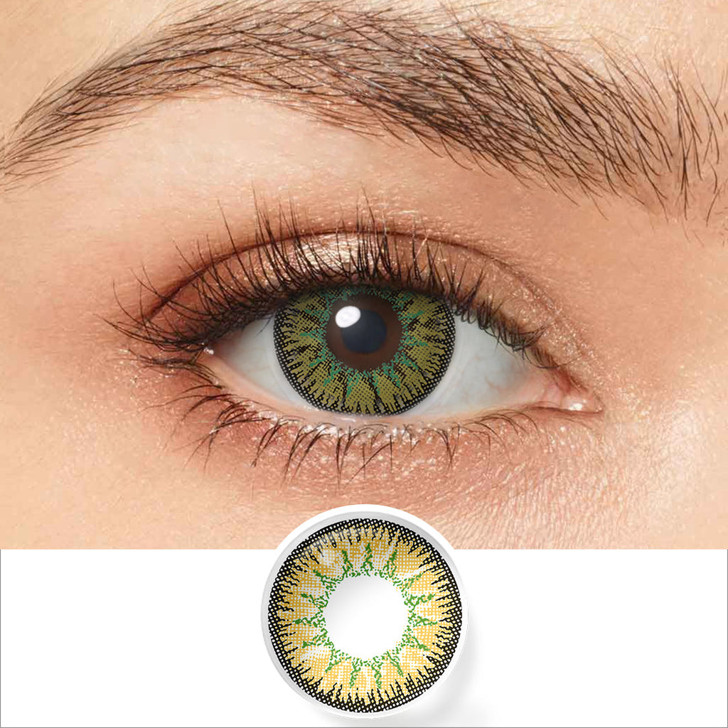 Nonno Hazel Coloured Contacts | Yearly
