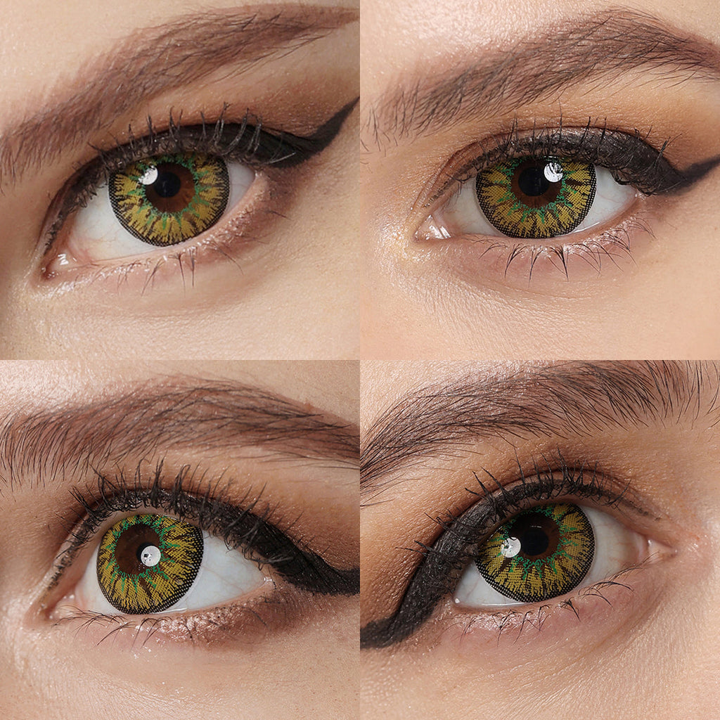 Nonno Hazel Coloured Contacts | Yearly