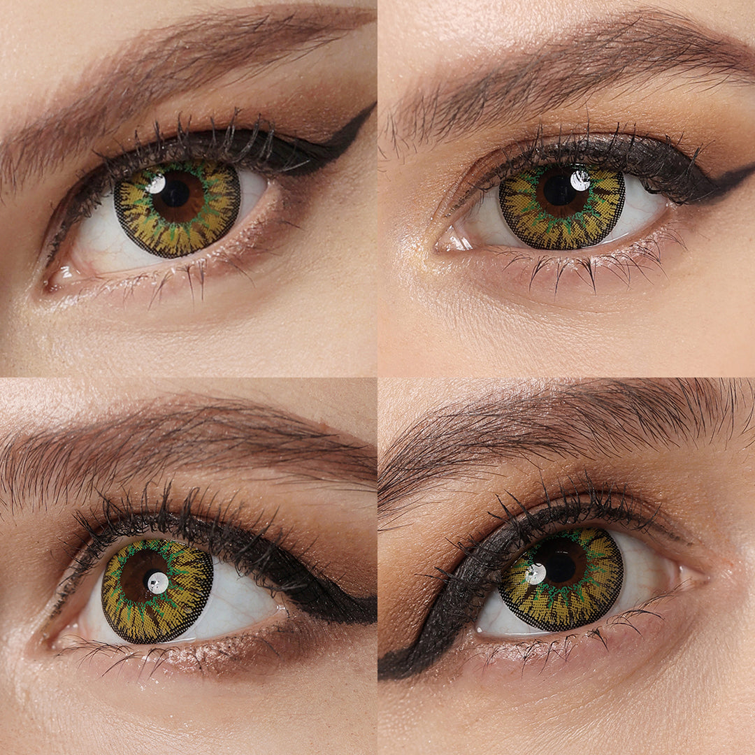 Nonno Hazel Coloured Contacts | Yearly