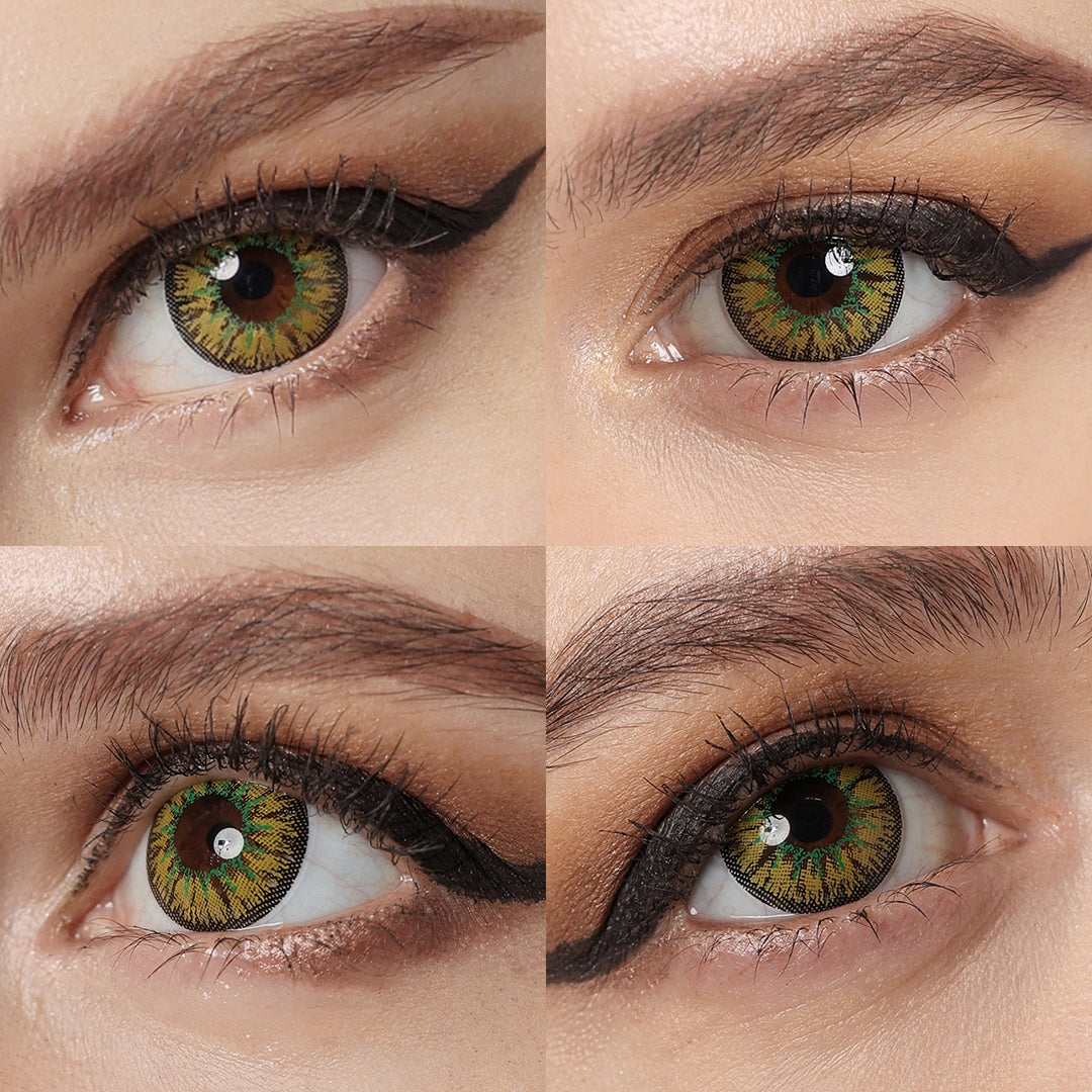 Nonno Hazel Yellow Colored Contacts - Image 3 | Colored Contacts | FreshGo