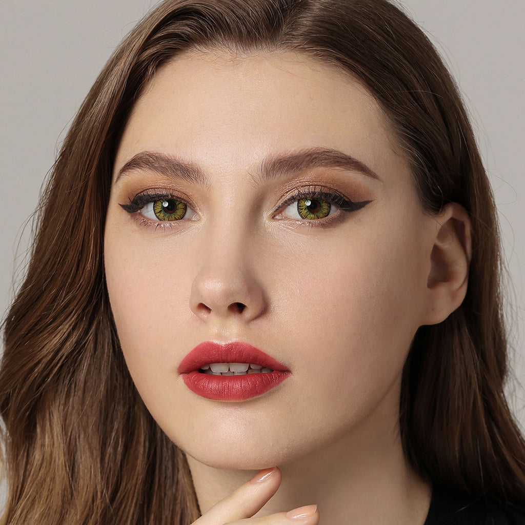 Nonno Hazel Coloured Contacts | Yearly