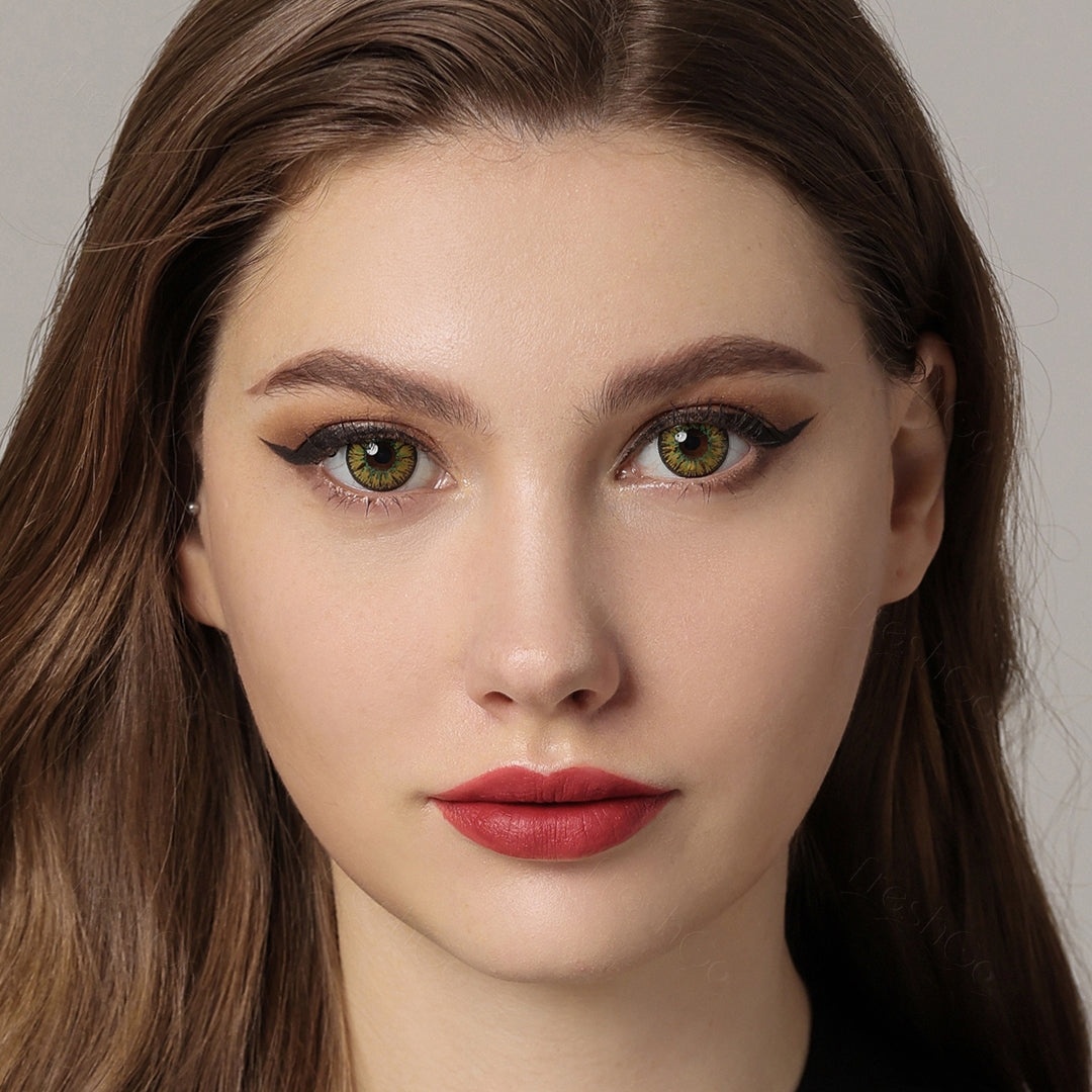 Nonno Hazel Yellow Colored Contacts - Image 4 | Colored Contacts | FreshGo