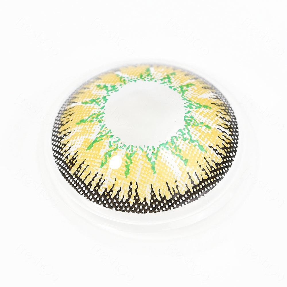 Nonno Hazel Yellow Colored Contacts - Image 5 | Colored Contacts | FreshGo