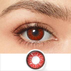 Nonno Deep Red Colored Contacts | Colored Contacts | FreshGo