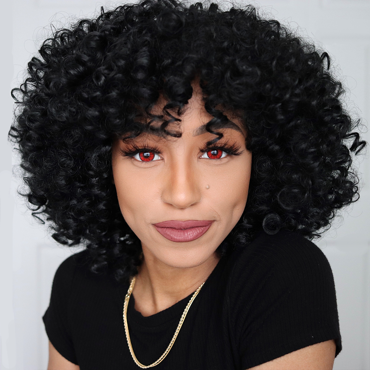 Nonno Deep Red Coloured Contacts | Yearly