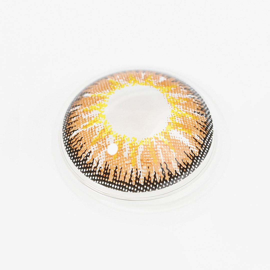 Nonno Sparkle Brown Coloured Contacts | Yearly