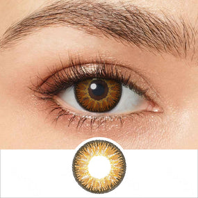 Nonno Sparkle Brown Colored Contacts | Colored Contacts | FreshGo