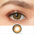 Nonno Sparkle Brown Coloured Contacts | Yearly