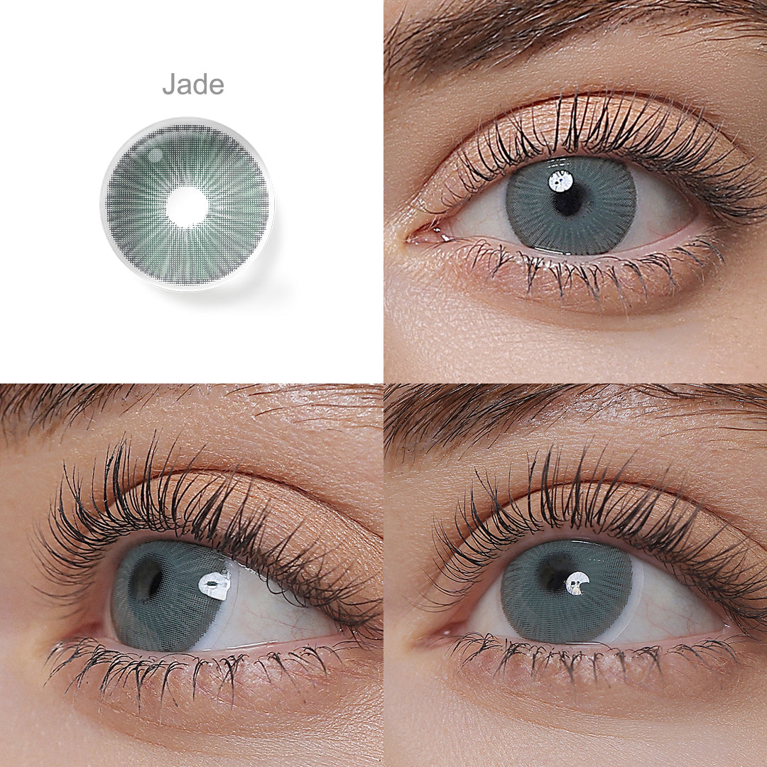 Fiesta Jade Coloured Contacts | Yearly