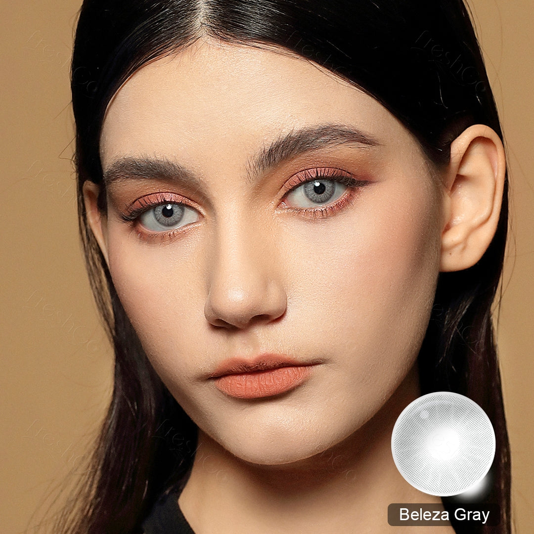Beleza Gray Colored Contacts - Image 3 | Colored Contacts | FreshGo