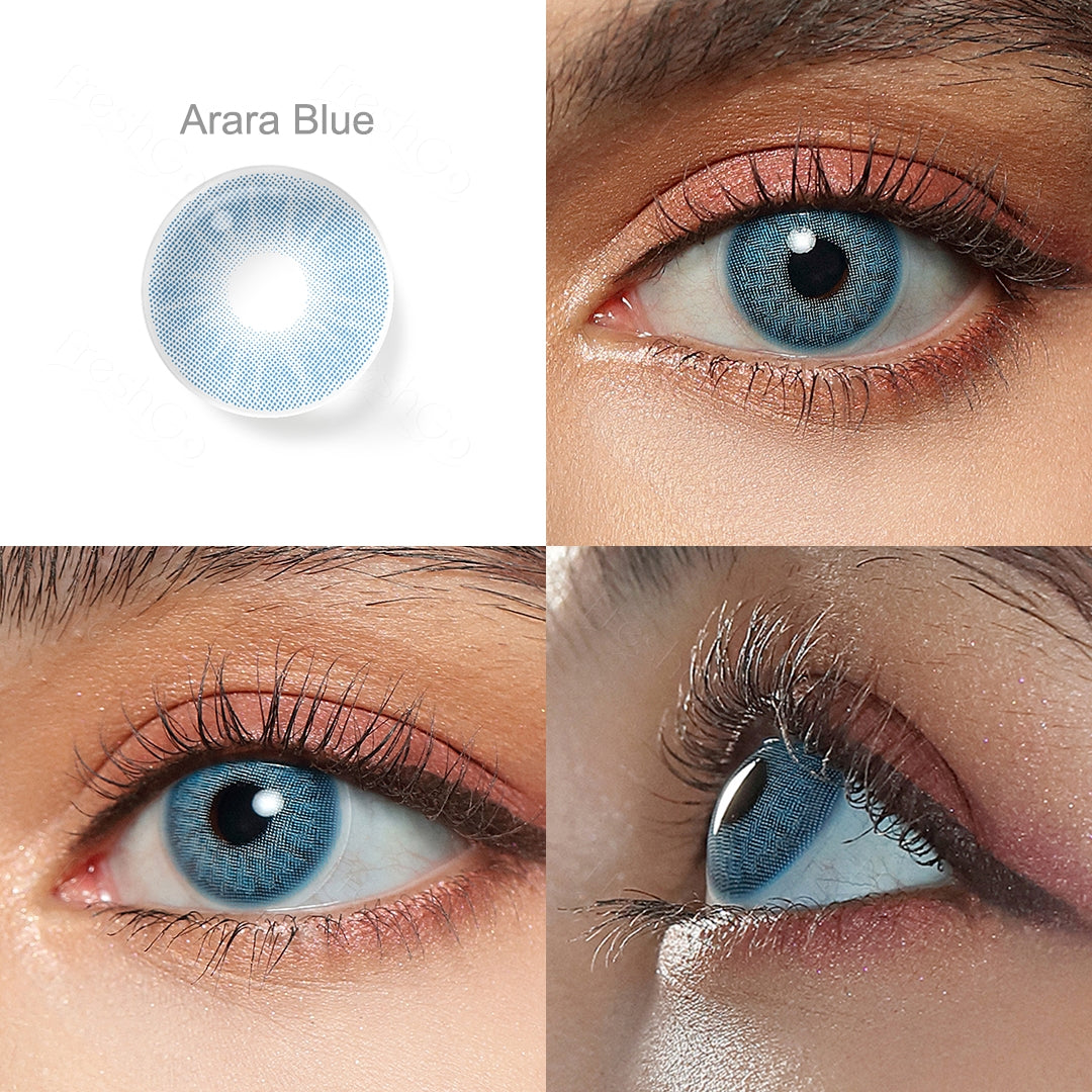 Arara Blue Colored Contacts - Image 4 | Colored Contacts | FreshGo