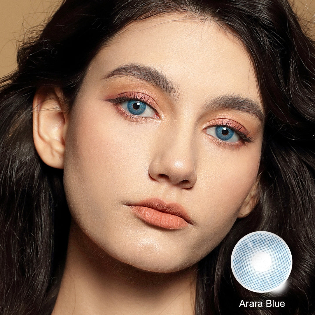 Arara Blue Colored Contacts - Image 3 | Colored Contacts | FreshGo