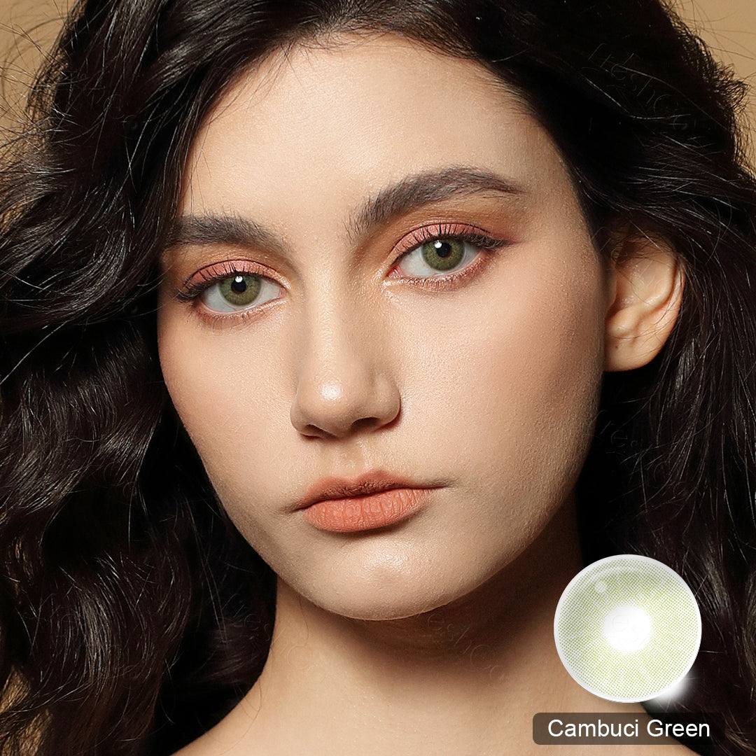 Cambuci Green Colored Contacts - Image 3 | Colored Contacts | FreshGo