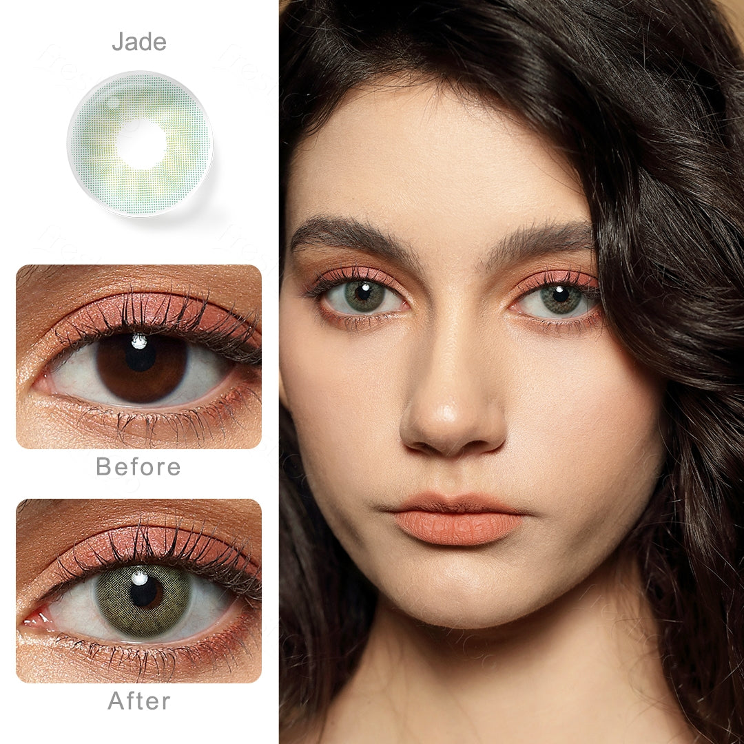 Jade Green Colored Contacts - Image 2 | Colored Contacts | FreshGo