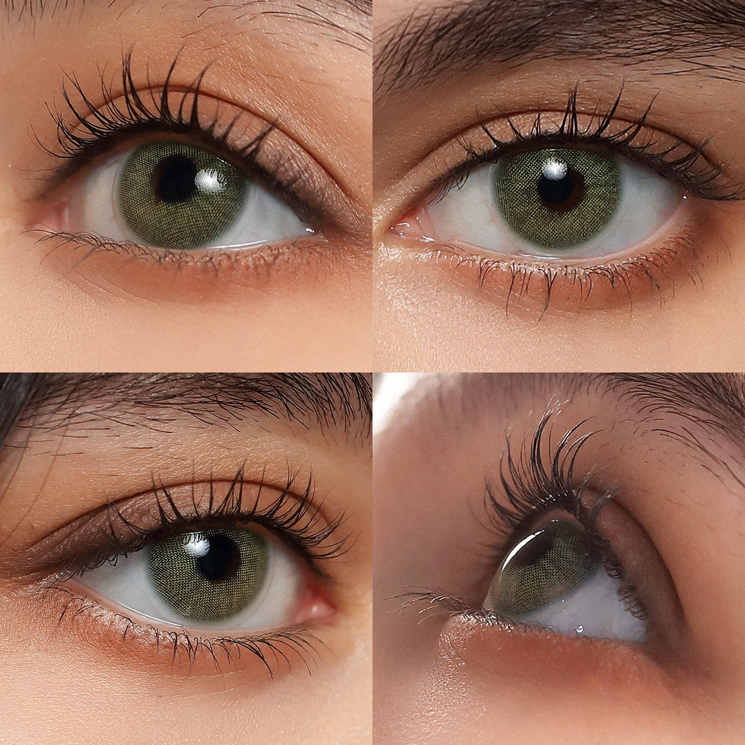 Cloud Green Coloured Contacts | Yearly