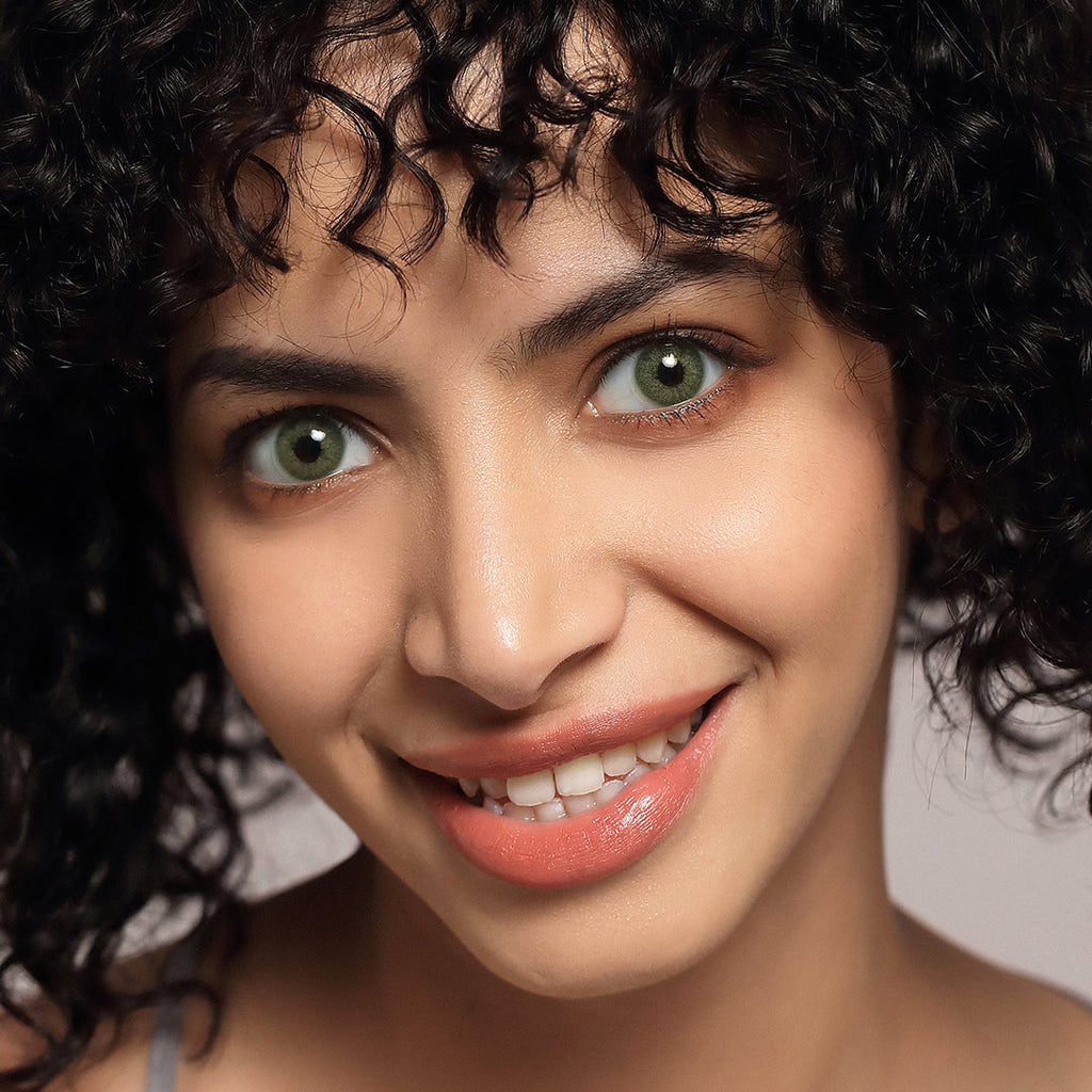 Cloud Green Coloured Contacts | Yearly