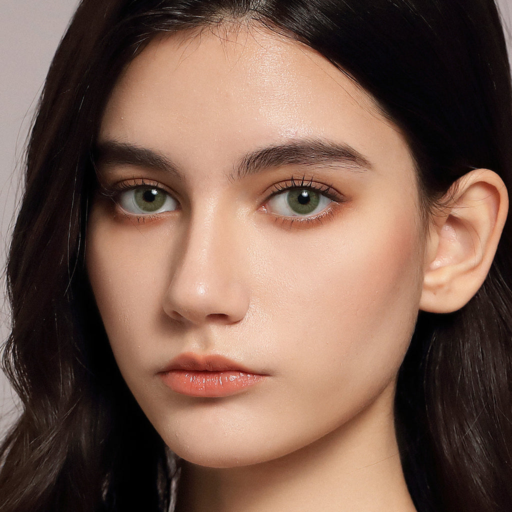 Cloud Green Coloured Contacts | Yearly
