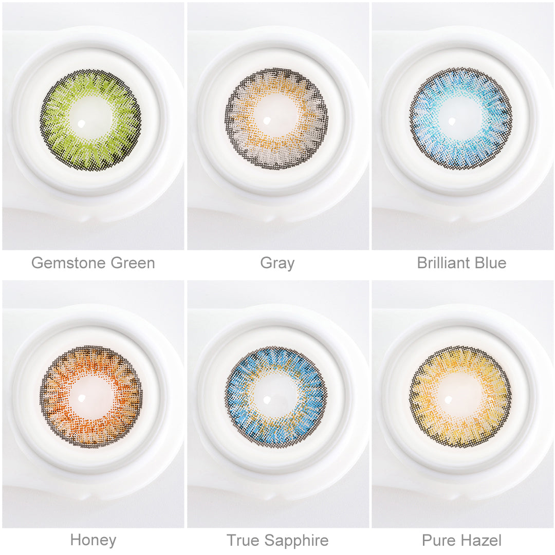 3 Tone Coloured Contacts | Yearly (All 12 Shades Access)