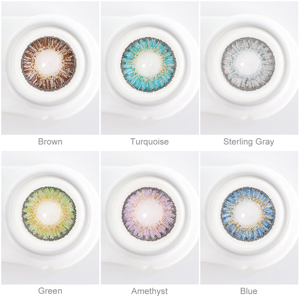 3 Tone Coloured Contacts | Yearly (All 12 Shades Access)
