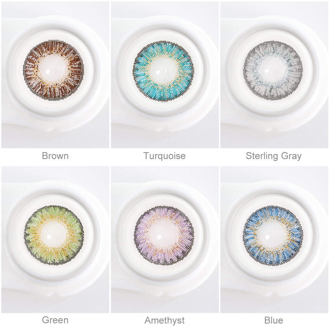 3 Tone Coloured Contacts | Yearly (All 12 Shades Access)