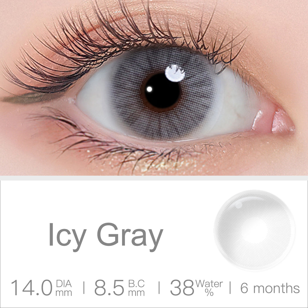 Queen Icy Gray Colored Contacts | Colored Contacts | FreshGo