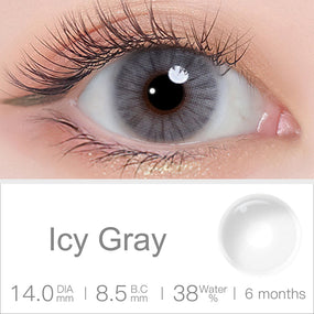 Queen Icy Gray Colored Contacts | Colored Contacts | FreshGo